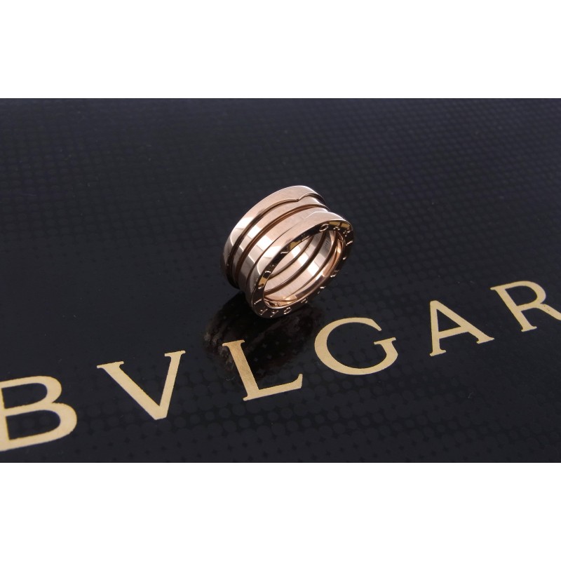 BVLGARI B- Zero.1 3 Band Ring 18 kt Rosegold Größe 52